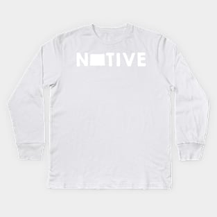 Wyoming Native WY Kids Long Sleeve T-Shirt